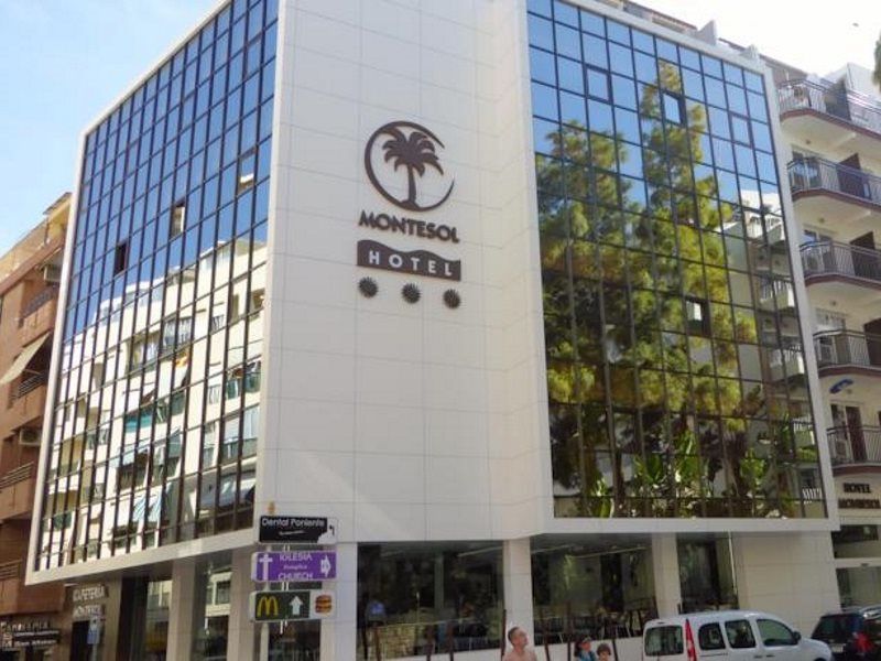 Hotel Montesol Benidorm Eksteriør billede